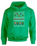 Hyrule Christmas, Kids Hoodie - Kelly Green 7-8 Years