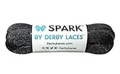 Derby Laces Spark Black Metallic Sh