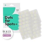 Dots for Spots Acne Patches - Pack of 120 Translucent Hydrocolloid Pimple Patch Spot Treatment Stickers for Face and Body - Fast-Acting, Vegan & Cruelty Free Skin Care
