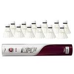 12-Pack Goose Feather Badminton Shu