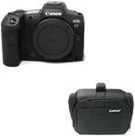 KamKorda Camera Bag + R5 Mirrorless Digital Camera Body Only, 45MP Full-Frame CMOS Sensor, DIGIC X Image Processor, 8K30 Raw and 4K120 10-Bit Internal Video + 2 Year Warranty