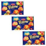 Assorted Traditional British Biscuit Selection Bundle - with Crawfords Classic Teatime Variety Pack (Set of 3 x 275g)