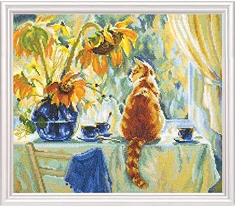 RTO 14 Count Sunny Day Counted Cross Stitch Kit, 13.75 x 11.75