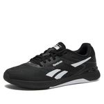 Reebok Women's Nano X5 Training Shoes Black/FTW White, Size8