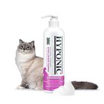 HYPONIC Hypoallergenic Premium Shampoo for All Cats 10.14 oz - Cat Shampoo for Dry Skin, Dandruff, Allergy (Unscented 300ml) (Unscented 300ml)