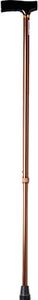 Days T-Handle Walking Stick, Bronze, Swan Handle Mobility Aid for Elderly, Handicapped, and Disabled Individuals, Lightweight Adjustable Walking with Wrist Strap Aid for Balance & Mobility