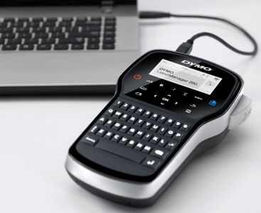 DYMO LabelManager 280 Handheld Label Maker Kit – QWERTY, 2 D1 Rolls, Case