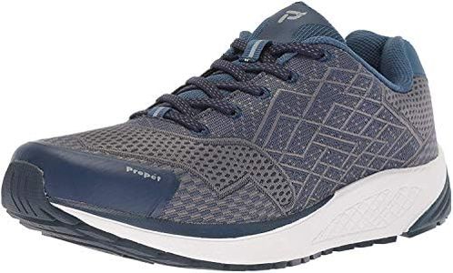 Propét Men's Propet One Running Shoe, Navy/Grey, 14 X-Wide