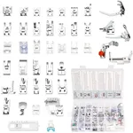 Presser Foot Set 42Pcs, Sewing Machine Presser Feet Kit Accessories with Manual for Brother, Babylock, Singer, Elna, Toyota, New Home, Simplicity, Necchi, Kenmore Low Shank Machines