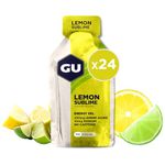 GU ENERGY Gel, Lemon Sublime, 24-Count