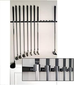 Golf Club Holder, Wall Display, Wall Hanger, Rack, Mount, Organizer (All Grip up)