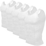 Odoland Mens 5 Pack Body Shaper Sli