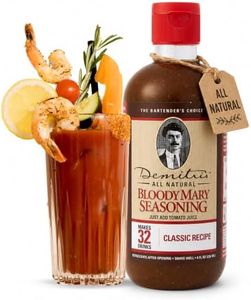Demitri's Bloody Mary Seasoning Classic Recipe - Bloody Mary Mix - Concentrated Drink Mixer - Bold Rich Flavor - Perfect for Home Brunch Parties & Cocktails - 8oz Bottle (Pack of 6)