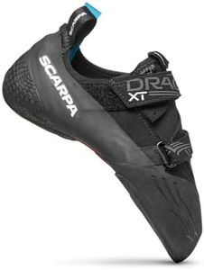 SCARPA Drago XT Rock Climbing & Bouldering Shoes - Specialized Performance for Sensitivity - Black/Iron - 9 Men/10 Women