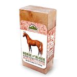 Himalayan Nature Horse Licking Salt, Animal Licking Mineral Salt Brick - 5 Lbs