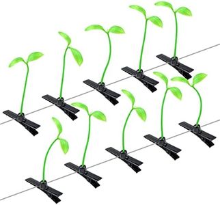 FERCAISH 10 pinzas de pelo de brotes de frijol de moda, divertidas y lindas horquillas de brote de frijoles para niñas y niños