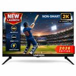 UNICRON 24 Inch HD Ready LED TV Non-Smart Television with HDMI, USB, AV Input, Built-in Speakers and Wall Mount Compatibility, Black