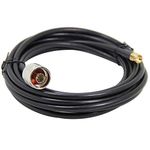 Ultra Low Loss Coax Cable 25ft, Ancable N Type Male Connector to RP-SMA Female Pigtail Cable for Yagi TP-Link 2.4Ghz Omni Antenna, APs, WiFi and ALFA Extender/Transceiver/Repeater/Router/Amplifier