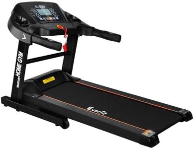 Treadmill Everfit Treadmills for Home 2HP Folding Running Machine LCD Display Cardio Workout Exercise & Fitness Equipment Gym Supplies 0.8-12kmh Speeds 12 Training Programs 100KG Capacity Electric Treadmills Walking Jogging (400mm MIG41-SIM)