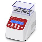 stonylab Dry Bath Incubator, Mini Digital Dry Bath Block Heater with Lid and 15 x 2 ml Tube Blocks for Lab Research Laboratory