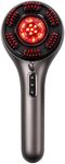 Electric Scalp Massager & Hair Oil Applicator, Red Light, EMS, 6ML | 5-in-1 Scalp Massager & Hair Oil Applicator | 650nm Red Light | EMS | 6ML Serum Reservoir | 3 Levels | USB-C | IPX6 Comb