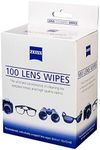 ZEISS EYE GLASS CLEANER EYE CARE ACCESSORIES WIPE 100 CT - 0662834501591