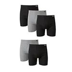 Hanes Men`s TAGLESS Boxer Briefs wi