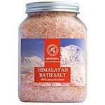 Himalayan Salt Pink Crystal Salt 1300g - 100% Pure & Natural - Himalayan Salt for Good Sleep - Stress Relief - Detox Cleanse