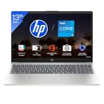 HP 15, 13th Gen Intel Core i5-1334U (16GB DDR4,512GB SSD) FHD, Anti-Glare,Micro-Edge, 15.6''/39.6cm, Win11, M365(1yr)* Office24, Silver,1.59kg, fd0467tu, Iris Xe, FHD Camera w/Shutter, Backlit Laptop
