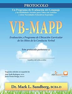 VB-MAPP, Evaluación y programa de ubicación curricular de los hitos de la conducta verbal: Protocolo