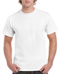 Gildan Heavy Duty Hammer Model T-Shirt for Men, white, XL