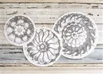 Hester & Cook Rosette Serving Papers - Pack of 12, 4 of each 8 inch, 10 inch, 12 inch