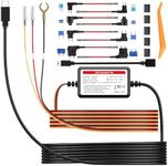 PRUVEEO Mini USB Smart Acc Hardwire Kit, 12V- 30V to 5V 2A/3A, Intelligent and Adjustable Low Voltage Protection for Dash Cam, HWK-08