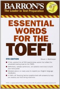 Essential Words for the TOEFL: 5th Edition