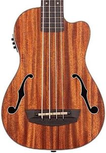 Kala Brand Music Co., 4-String Ukulele, Natural, UBASS JYMN-FS
