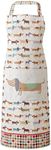 Ulster Weavers Hot Dog Cotton Apron - with Fun, Restro Sausage Dog Hand Drawn Design - for Kitchen and Barbecue - Cooking Gifts for Bakers & Chefs - Homeware & Kitchenware Range