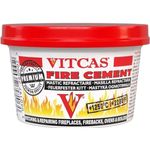 VITCAS FIRE CEMENT - 500g High-Temperature Resistant Adhesive for Secure Sealing and Repair of Fireplaces, Stoves, Boilers, and Chimneys, Ideal for Withstanding Intense Heat and Preventing Leaks