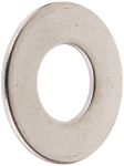 Hillman 830506 Stainless Steel 3/8-Inch Flat Washers, 100-Pack, Single, 100 Count