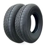 ST175/80R13 6PR Tenaci Haida HD825 Radial S/T Super Trailer 91/87L | High Performance All-Season Trailer Tires | 175/80R13 | 175 80 13 | 1758013 | (PACK of 2) TIRES ONLY