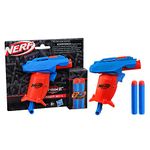 Nerf Alpha Strike Slinger Sd-1 Single-Fire Dart Blaster - Includes 2 Official Nerf Elite Foam Darts, Easy Load Prime Fire,Multicolor