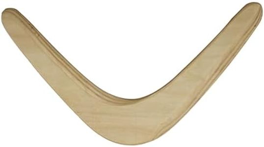 Boomerang Wooden V-Shaped 13x2 Inch Boomerangs for Kids Adults Portable Replacement Outdoor Toys for Lawn Beach Camping Beach Toys Outdoor Boomerang for Adults