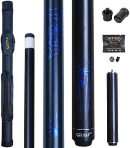 CUEELF Pool Cue Stick Spider Professional Billiard Pool Cue Stick Low Deflection Pool Stick with Case