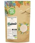 Wholefood Earth Organic Brown Rice Flour – 1 kg | Stone Ground | GMO Free | Certified Organic