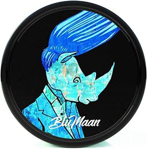 BluMaan Wax Fiber - Men's Wax Fiber Hair Styler for All-Day Hold - Adds Volume & Controls Hair - Natural Finish with Heat Protectant - Great For All Hair Types - 2.5 oz (71 ml)