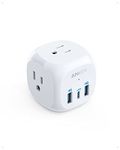 Anker USB C Outlet Extender, Anker 321 Outlet Extender With 3 Outlets and 20W USB C Charging for iPhone 13/12 Series, Power Delivery Charging for Dorm Rooms, Home Office, Cruise Ship Travel Esstential