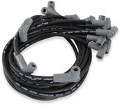 MSD 35593 Super Conductor Spark Plug Wire Set, Black