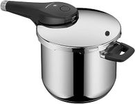 WMF Perfect Premium 6.5 L Pressure Cooker 22 cm, Stainless Steel, Transparent, 22 cm