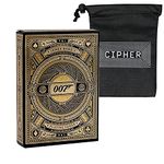 Theory 11 007 Playing Cards - James Bond Deck - Includes Cipher Card Bag