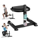 Lifepro Bulgarian Split Squat Stand - Durable, Stable, & Lightweight Single Leg Squat Stand - 7 Adjustable Roller Heights & Comfortable Padding for Extended Comfort While Training - 330 Lbs Max Load
