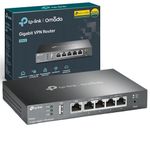 TP-Link SafeStream Busniess Gigabit Multi-WAN VPN Router, Supports IPsec/PPTP/L2TP, Up to 20 Ipsec VPN Tunnels, Easy Management (ER605)